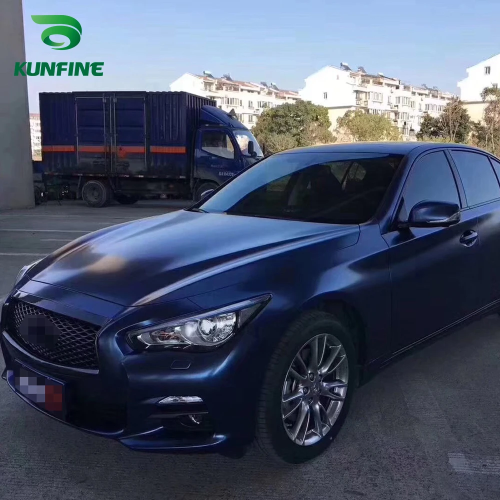 Автомобильный Стайлинг электрооптическая темно синяя Автомобильная виниловая