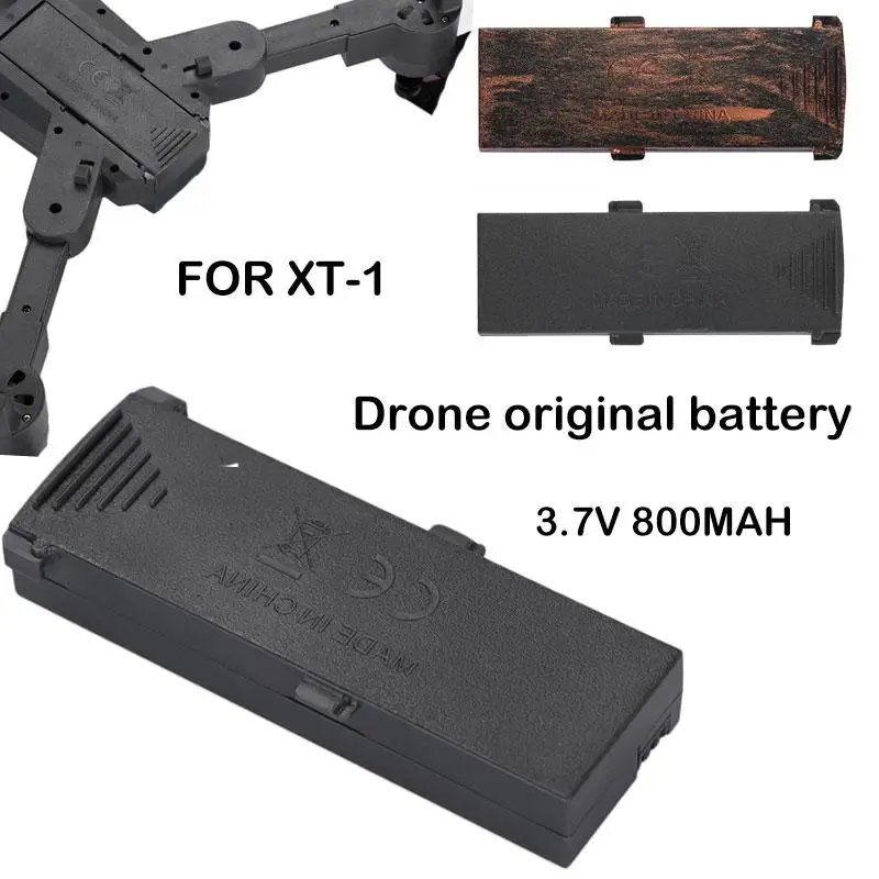 LeadingStar 3 7 V 800mAh батарея для губ Attop XT 1 RC Дрон FPV складной Квадрокоптер Дрон|Детали и