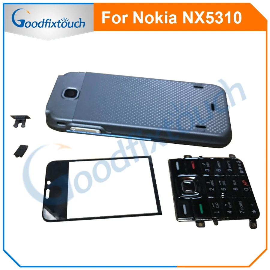 New For Nokia NX5310 NX 5310 Back Battery Cover + Frame Small Parts Housing Door Assembly With Touch Screen Replacement | Мобильные