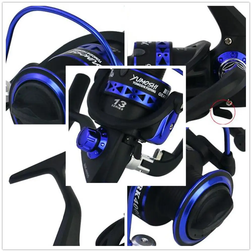 Wheel 13 BB 1000-7000 Series light spinning fishing wheel interchanged left and right hand whee | Спорт и развлечения