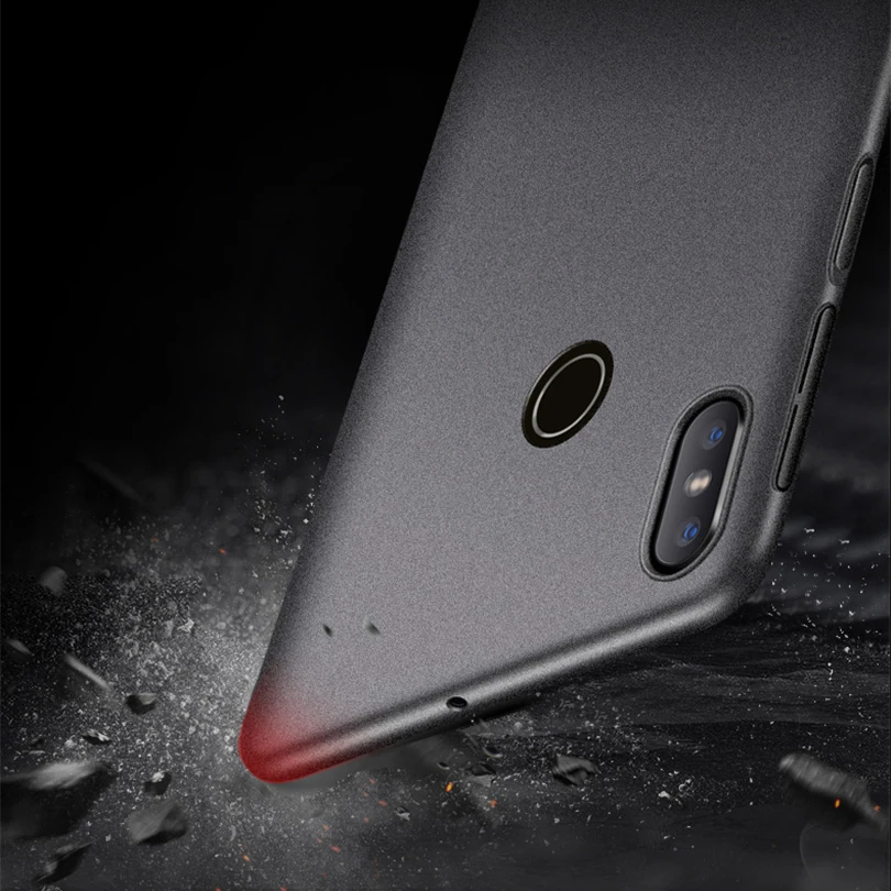 Жесткий чехол с песочным камнем для Xiaomi Pocophone F1 Mi A2 Lite Max 3 Mix 2 2S 8 8Se 5 5C 5S 6 Plus