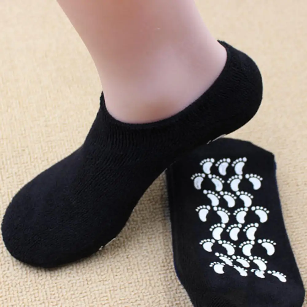 

1pair Socks Moisturizing Whitening Exfoliating Beauty Foot Mask Feet Skin Care Cotton Sock