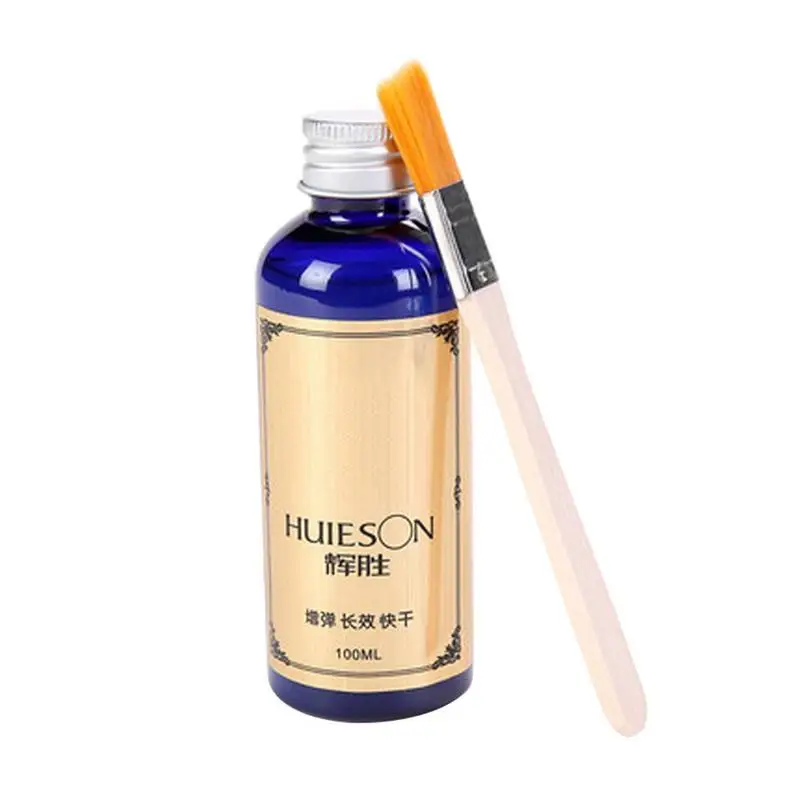 

High Quality 100ml Speed Liquid Super With Special Brush Pingpong Racket Rubbers Table Tennis Liquid Glue For School Office