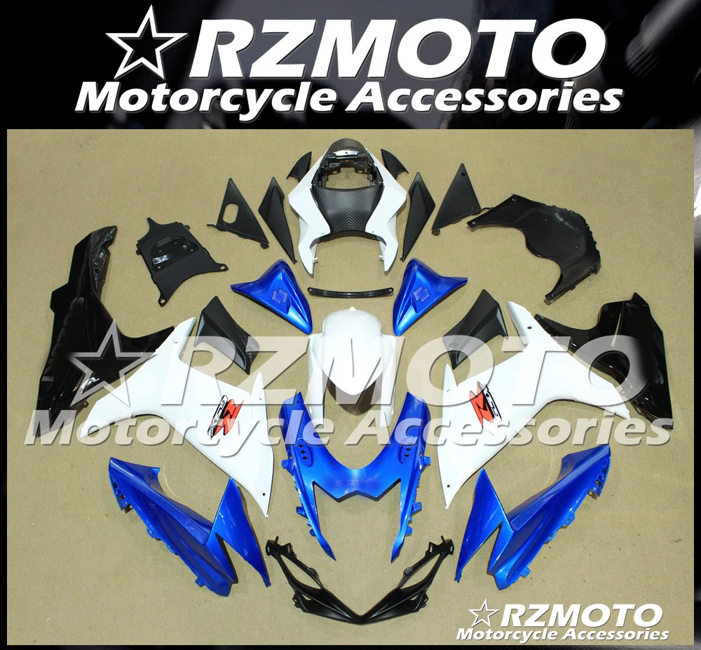 Обтекателя кузова Комплект подходит для Suzuki GSXR750 GSXR600 11 12 13 14 15 16 17 18 GSX-R600 GSX-R750 2011 2012