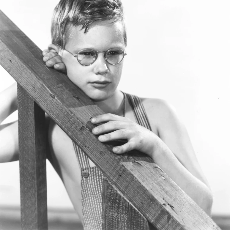 Член свадебной фотографии Brandon De Wilde 1952 (16x20) |