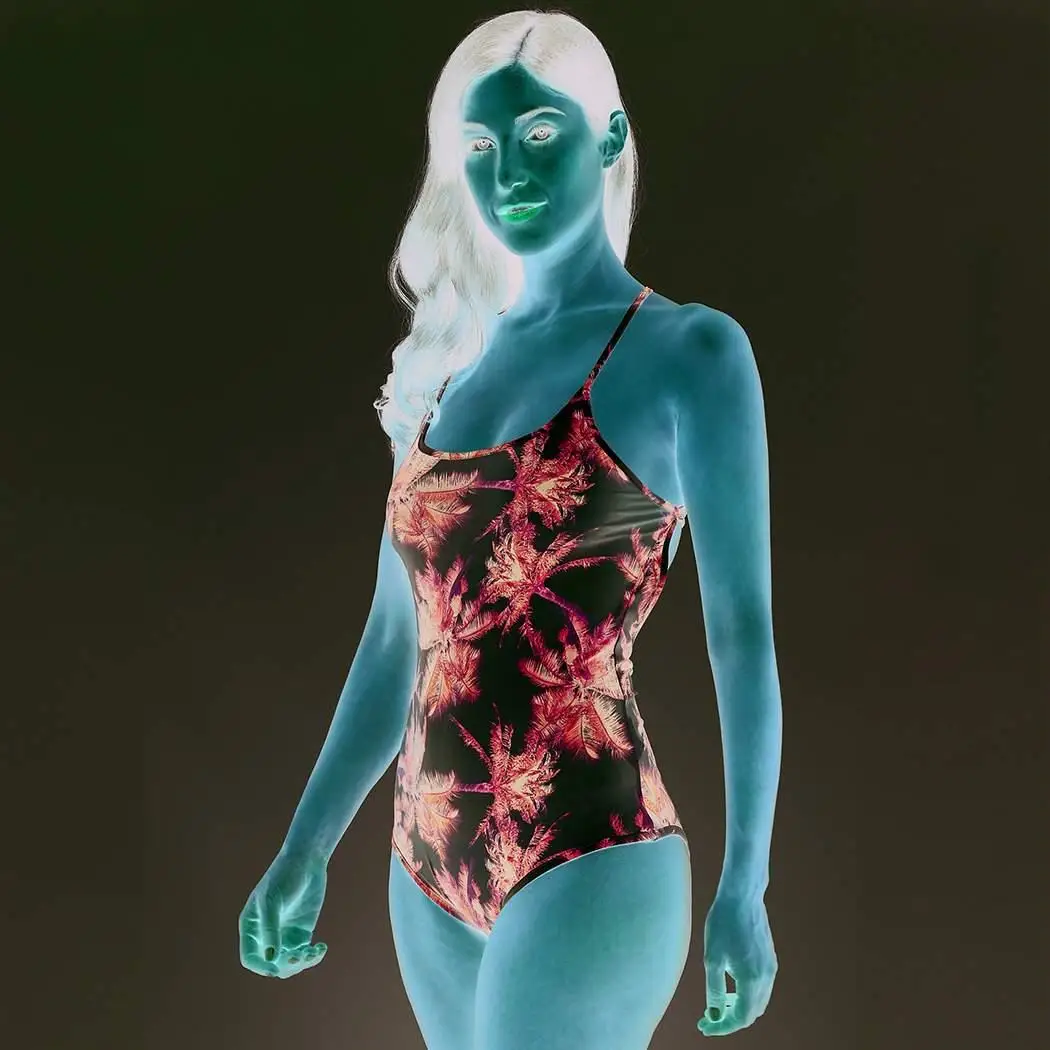One Up Wire Piece free Swimsuit Back Women Green Tree Padded Coconut Lace Printed Not | Спорт и развлечения