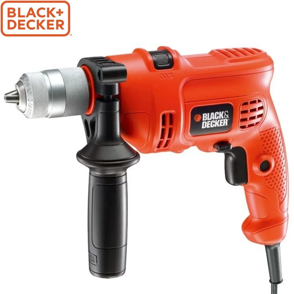 Ударная дрель 500 Вт Black+Decker KR504CRE XK|Электрические дрели| |