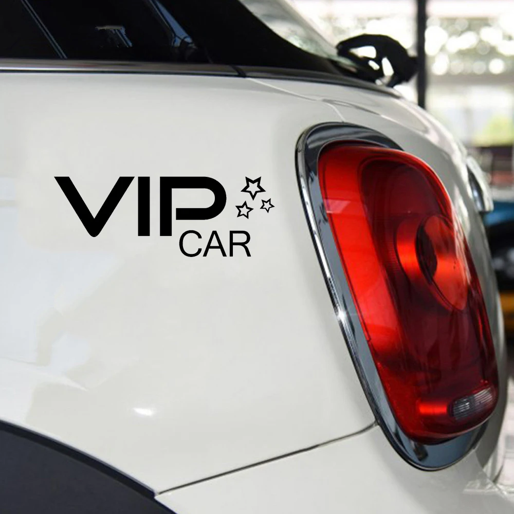 18*6 6 см Vip автомобильный Звездный автомобиль Забавный Интересный бампер наклейка