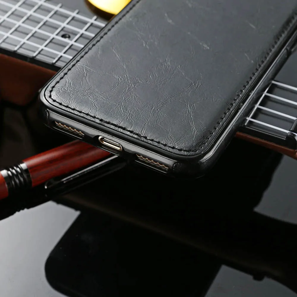 Роскошный чехол KISSCASE с отделением для карт Samsung Galaxy S8 S9 PLUS S7 S6 Edge магнитные кожаные