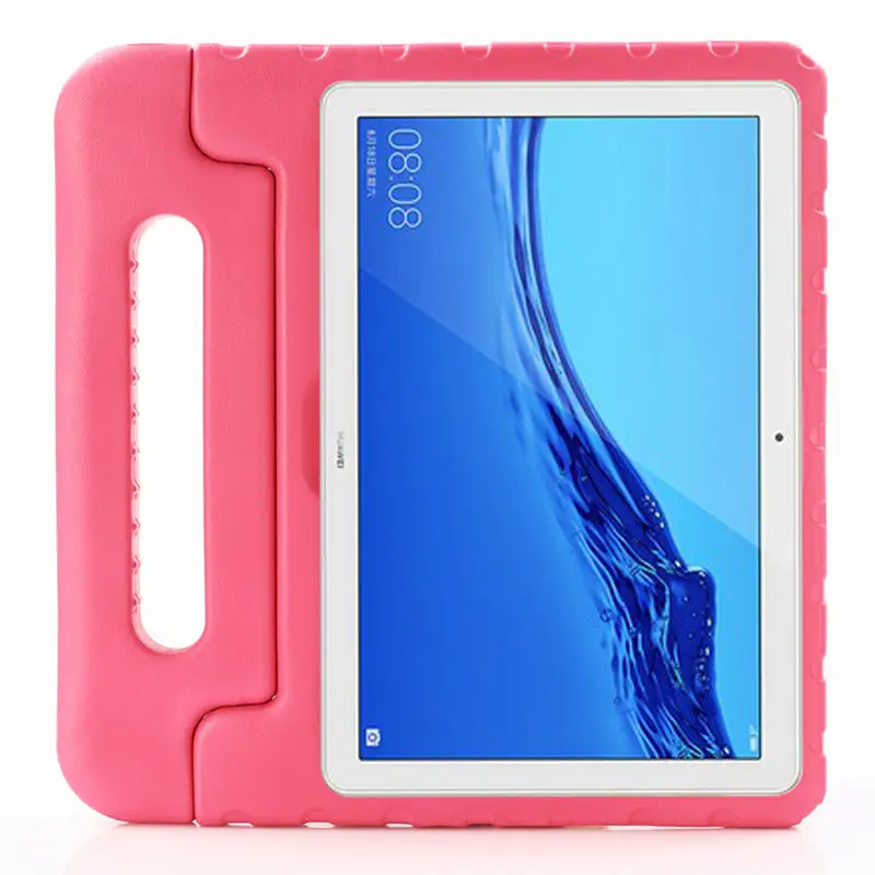Чехол для Huawei MediaPad M5 lite 10 детская Силиконовая обложка BAH2 L09/W19 DL AL09 W09 1 дюйма ручные