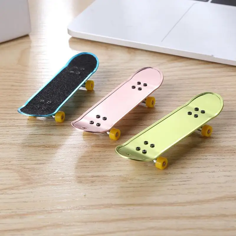 Мини скейтборды набор сплав палец скейтборд развивающие игрушки скутер для