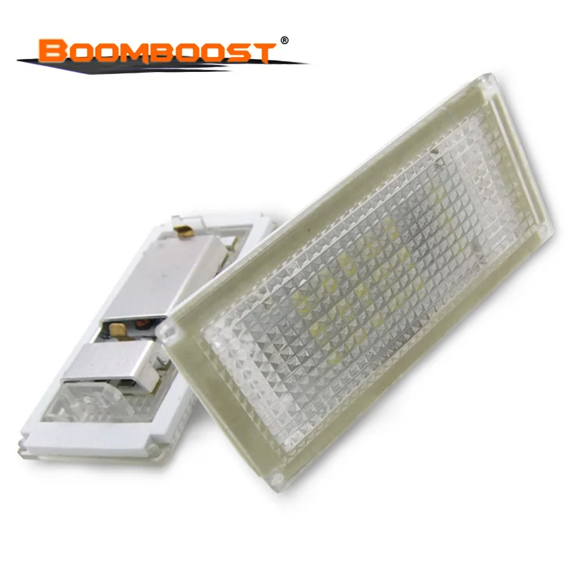 Лампа для освещения номерного знака 2 шт./лот 18 светодиодов 3528SMD Ярко белый