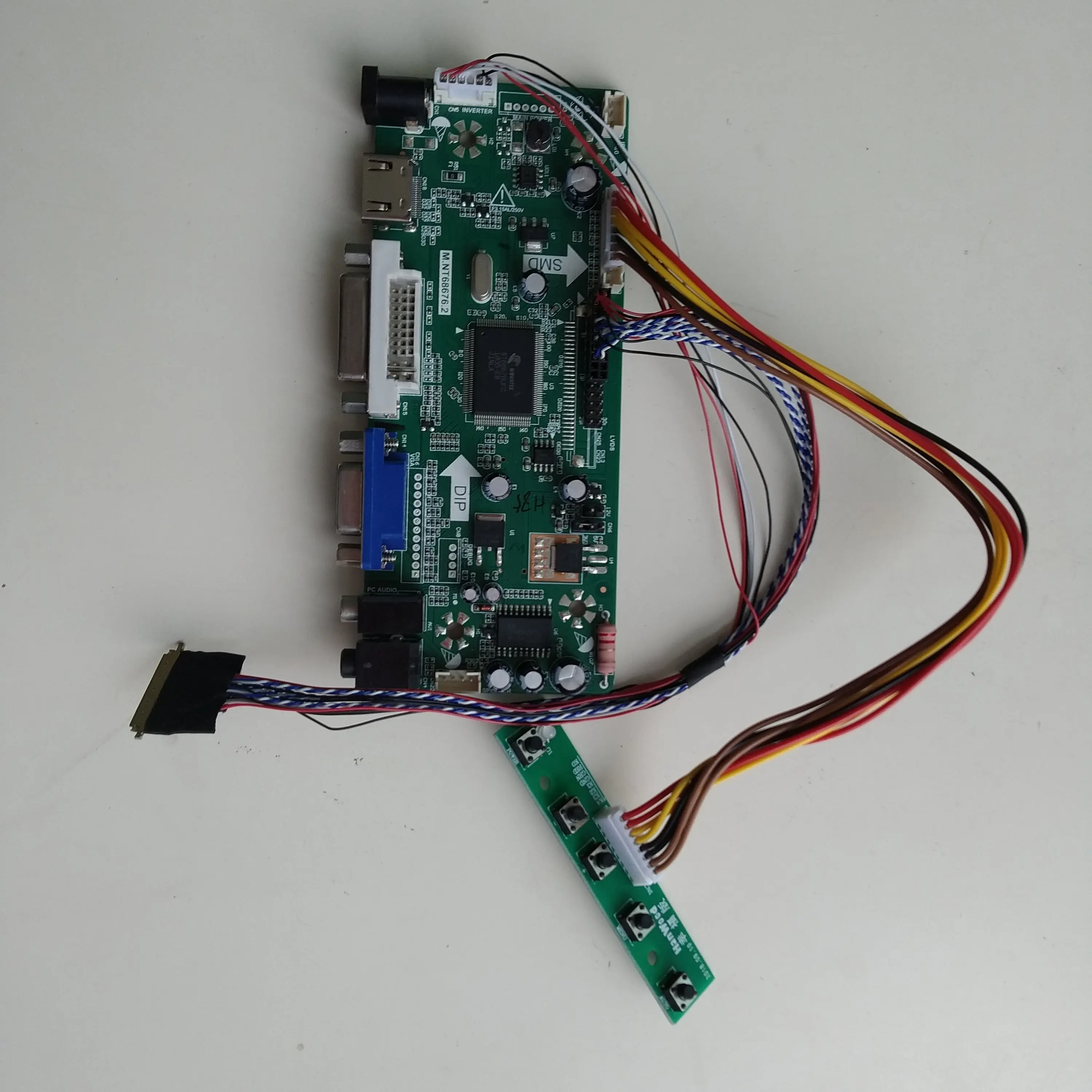 Контроллер драйвера с ЖК дисплеем для B156XW02 V0/LTN156AT02 1366X768|Комплектующие ремонта