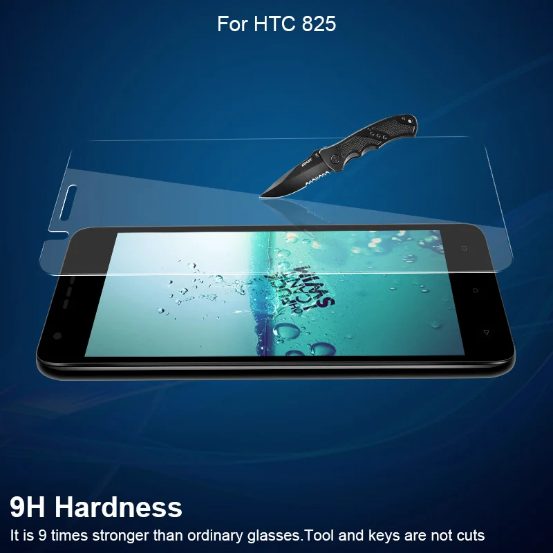 Для HTC Desire 828 825 Защитная пленка для переднего стекла One M10 S9 U11 Простая установка