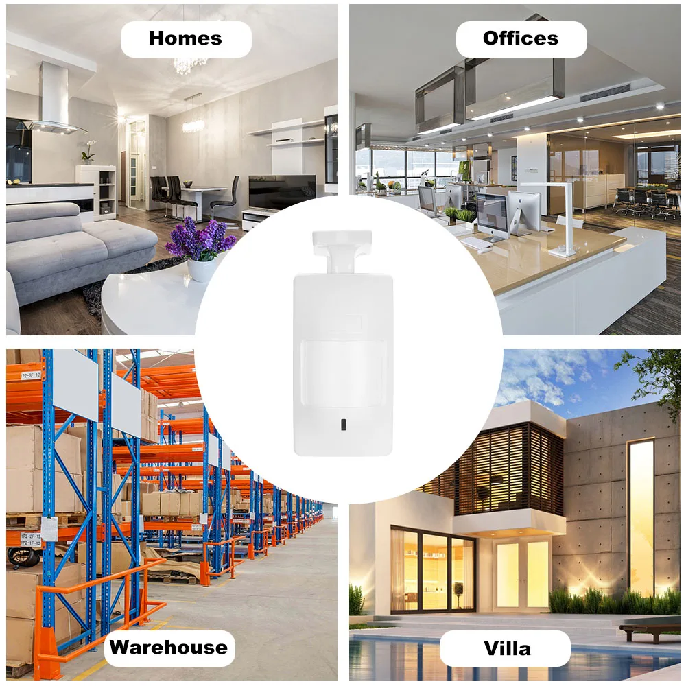 

Anti-Pet PIR Motion Sensor Wired Alarm Dual Infrared Detector Pet Immune For Home Burglar Security Alarm System