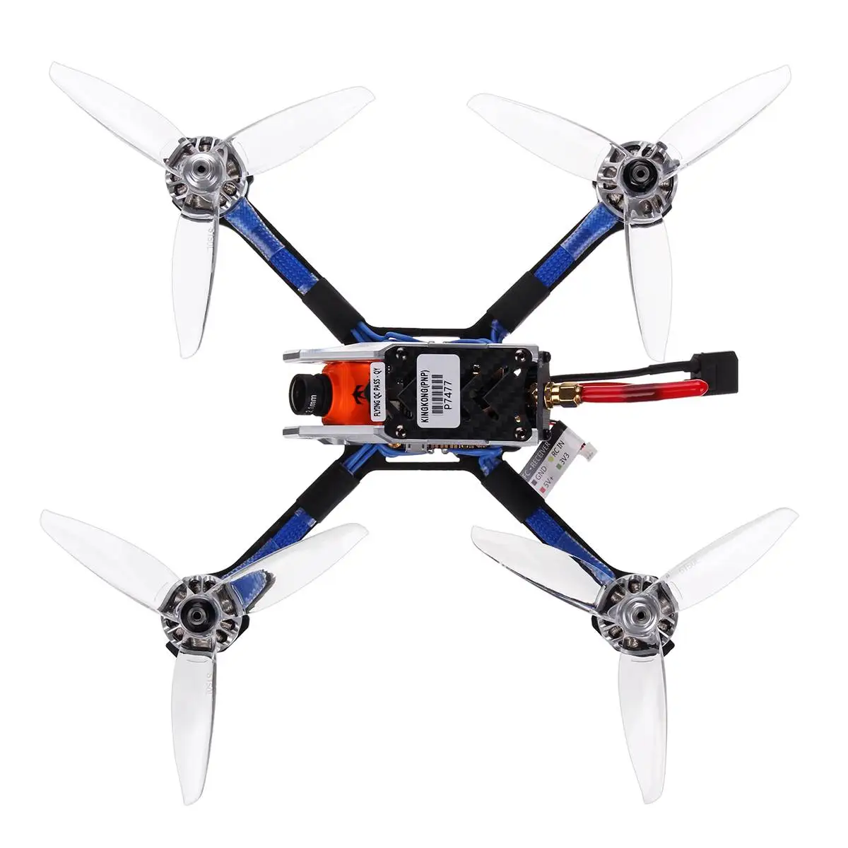 LDARC Kingkong KK 5GT 213 мм F4 OSD FPV гоночный Дрон w/BL_S 48CH 25/200/600mW VTX Runcam Swift мини детские