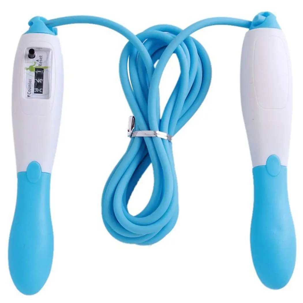1 pcs PVC Excercise Workout Gym Fitness Exercise Skipping Rope Jump Counter Automatic Digital Ropes Tools | Спорт и развлечения