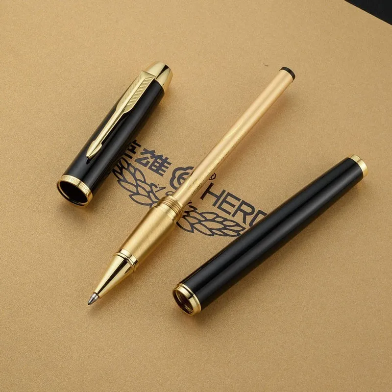 Высококачественная Роскошная деловая фотография Золотая stylo pennen boligrafos kugelterk BER