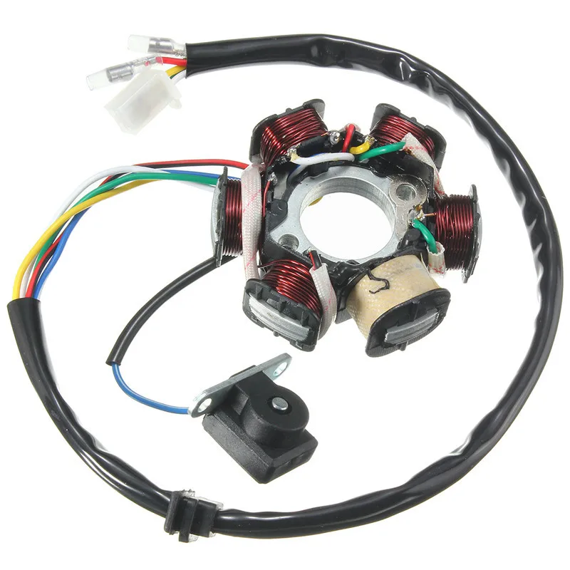 Новый GY6 50cc 110cc 150cc зажигание статор Магнето 6 Скутер Катушки Мопед ATV TAOTAO JCL |