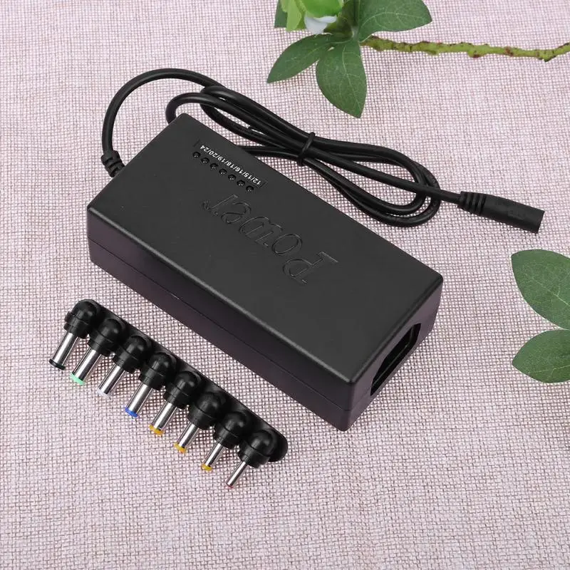 Универсальный 96W 110V 240V AC адаптер Питание Зарядное устройство ЕС Разъем для