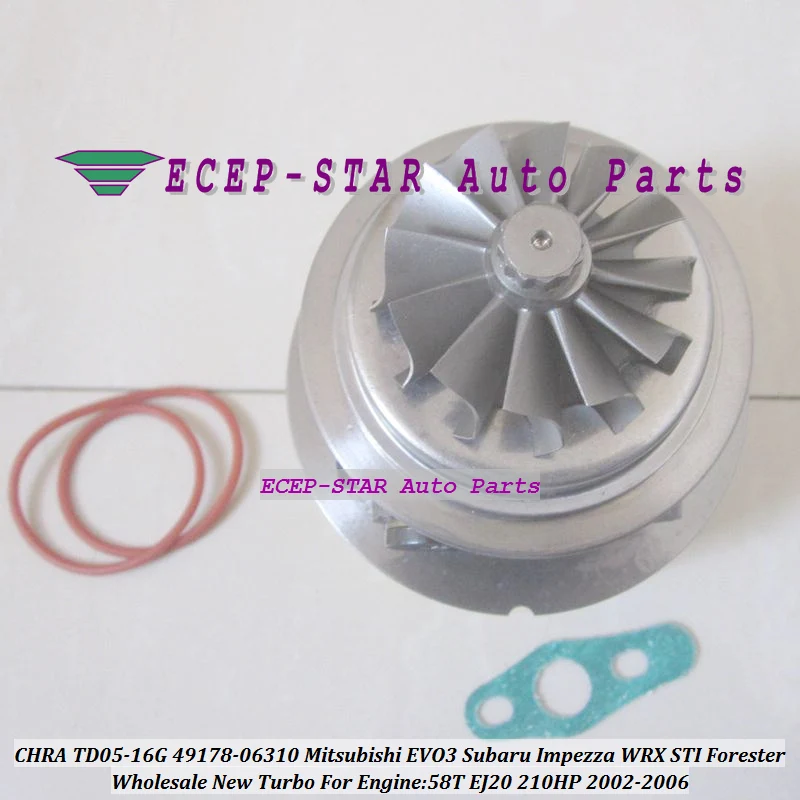 Турбокартридж CHRA Core TD05 16G 49178 06310 14412AA092 для Mitsubishi EVO 3 SUBARU Impreza WRX GT555 58T EJ20 2.0L