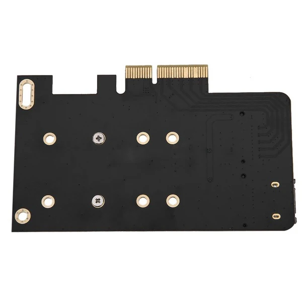 Pa02 Rtk Ngff M.2 в конвертер PCI E адаптер Pci X4 Ssd для 2280 мм B ключ + M черный| |