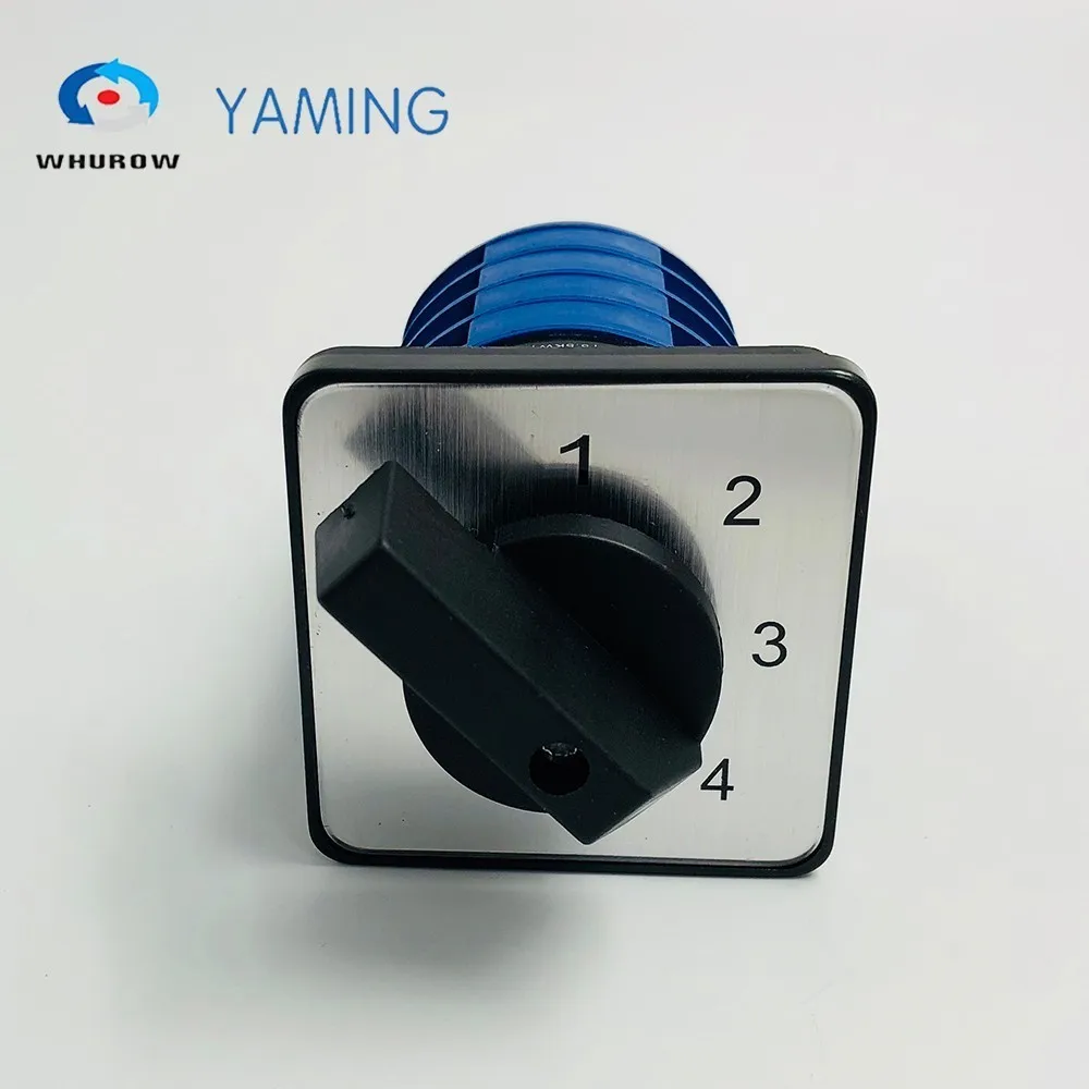 Cam Switch 4 position 32A 660V poles silver contact screws Rotary Changeover Custom switches LW26-32 LW28 YMW26-32/4 | Обустройство