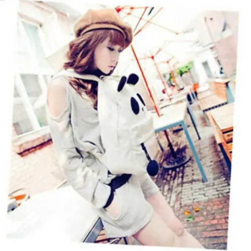 Женский Дорожный комплект из 2 предметов рюкзак с пандой и сумки через плечо