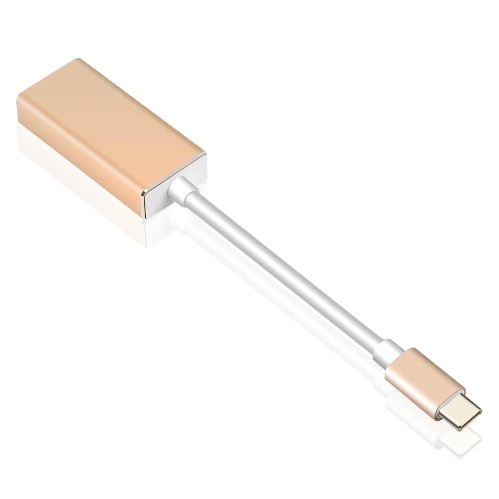 Адаптер KEBIDU USB C к DisplayPort 3 1 Type папа DP Женский адаптер конвертер Поддержка 4K 1080P для