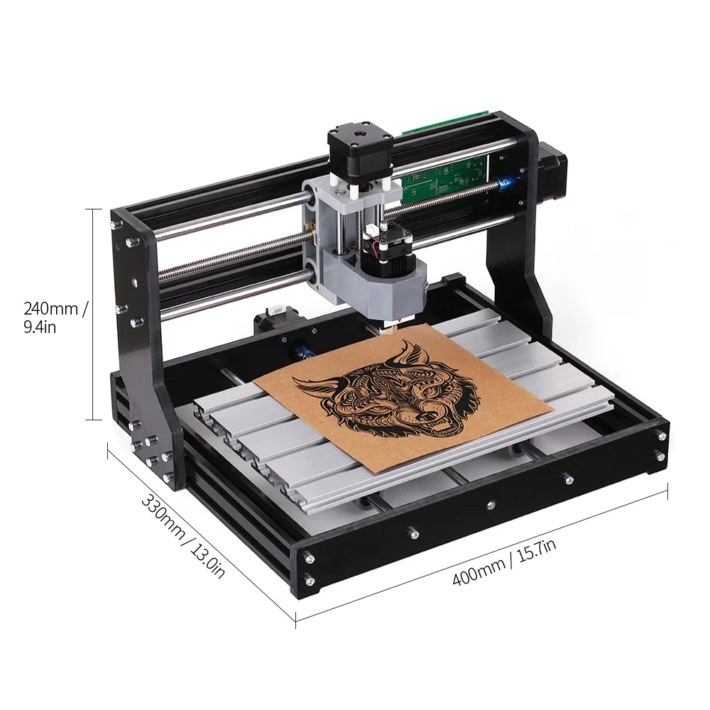 CNC3018 PRO DIY фрезерный станок с ЧПУ мини гравировальный GRBL управления 3 оси для ПХД