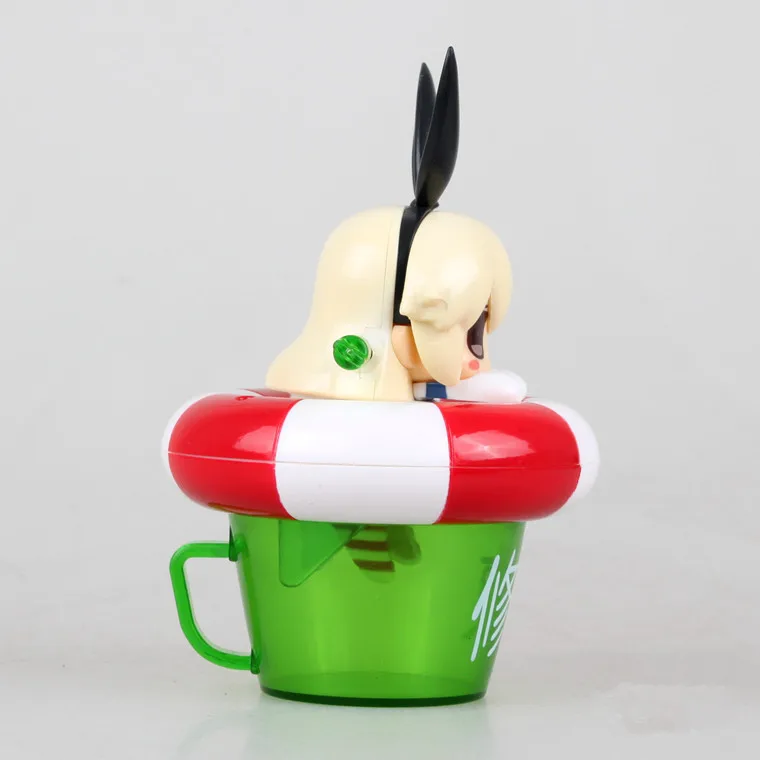 10 см аниме экшн-фигурка Kantai Collection Shimakaze Bath Play ванная Мини Q Ver PVC 1/10 масштабная