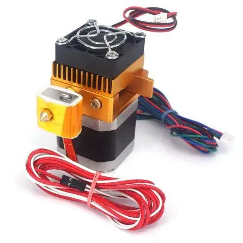 MK8 головка экструдера j головки Hotend 0 4 мм Насадка с 1 75/3 нить экструзии комплект