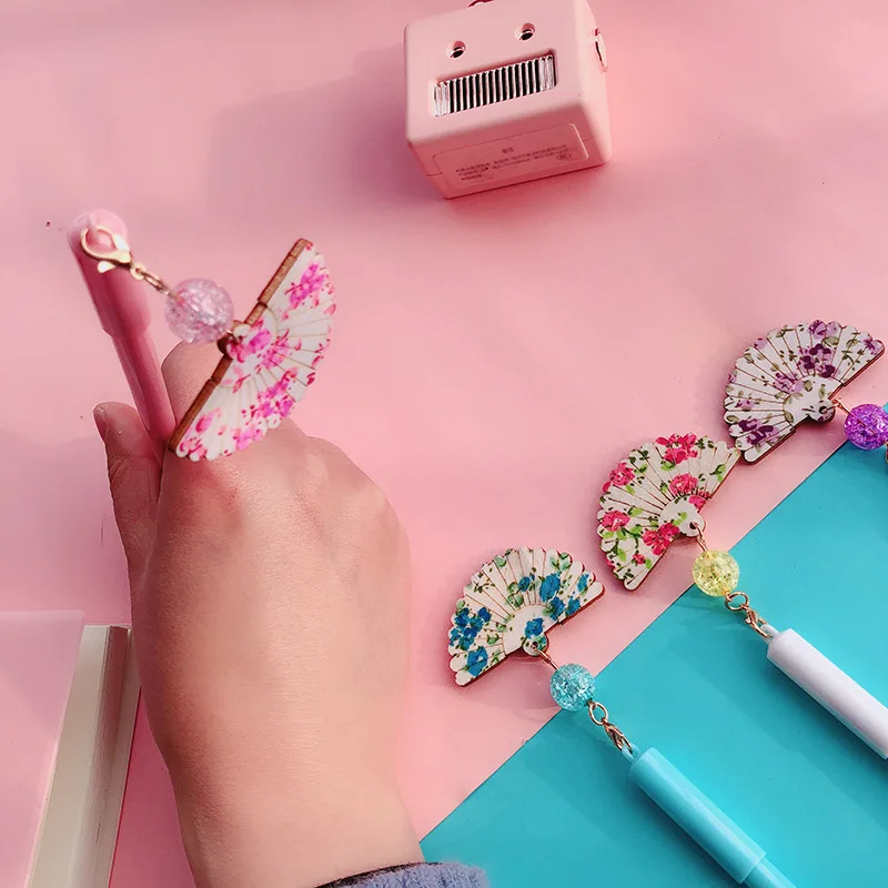 Ручки + зажим / набор Улица Сезам Fuji семейная гелевая ручка kawaii черная школьная