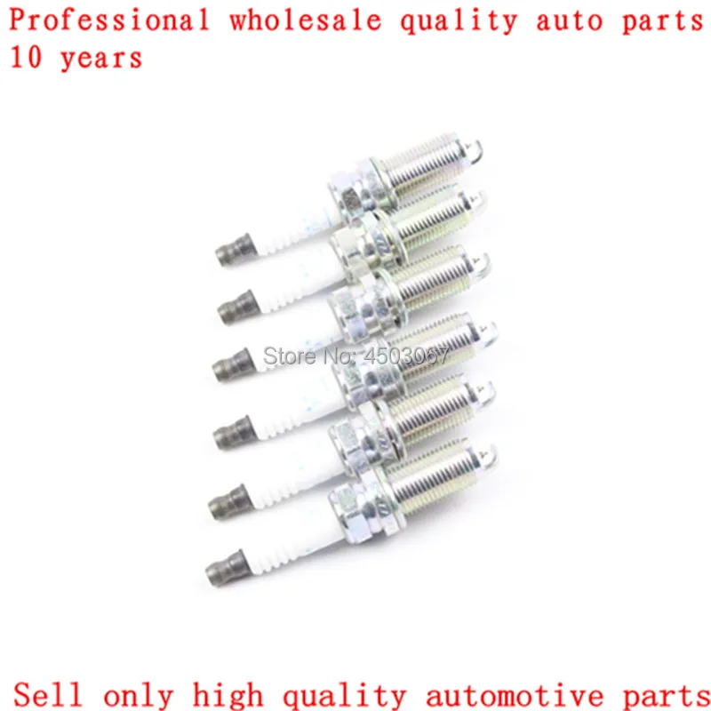 6 шт./лот 4 свечи зажигания для Nissan Infiniti Teana Altima Frontier Мурано Sentra Titan 22401 5M015 PLFR5A 11