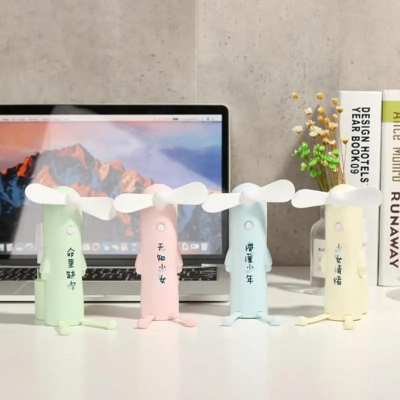 Креативный 3 в 1 мобильный телефон кронштейн спрей мини вентилятор USB портативный