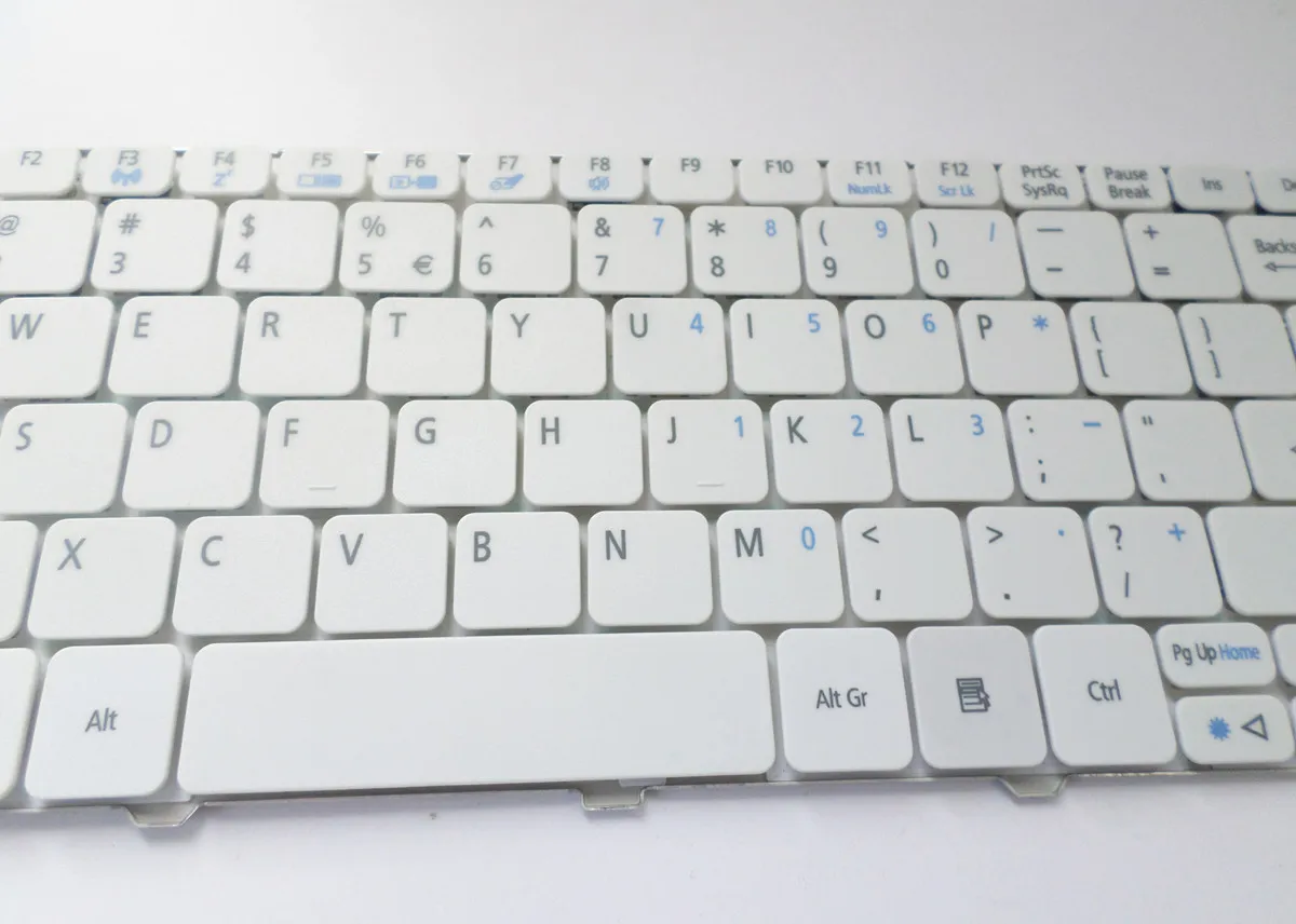 Новинка для ноутбука ACER KBI100A026 клавиатура нетбука 9z. N3k82.5000 V111102AS1 532 532H AO532 белый |