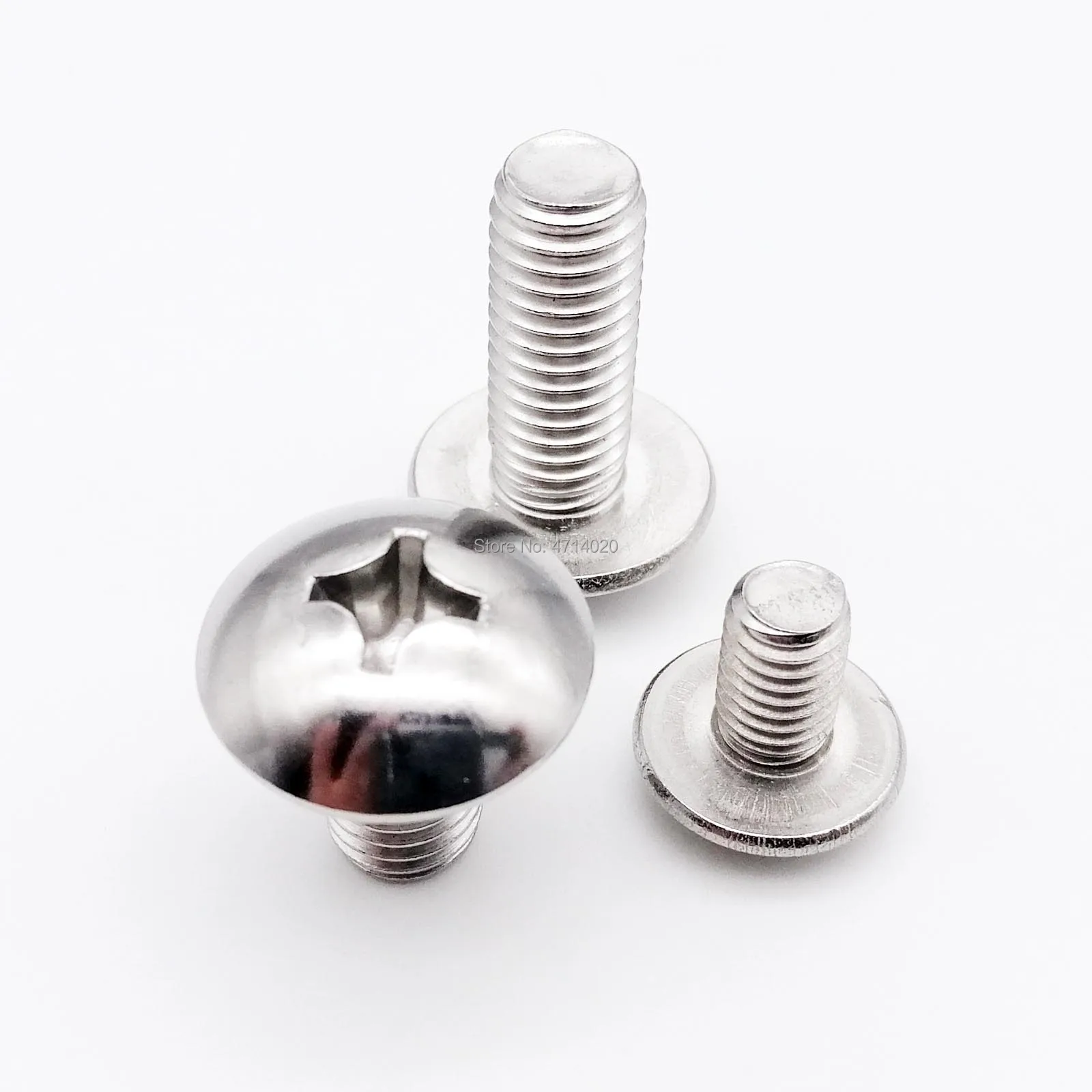 Крепежная головка Phillips 10/50 шт. M2 M2.5 M3 M4 M5 M6 304 из нержавеющей стали с плоским