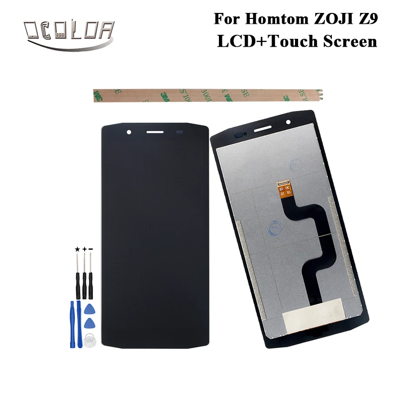 Ocolor для HOMTOM зоджи Z9 ЖК дисплей Дисплей и Сенсорный экран + инструменты клей 5 7