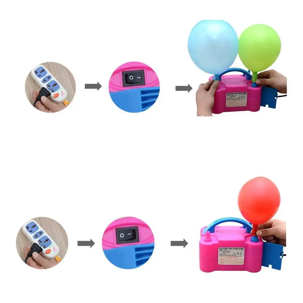 Мини бытовой электрический шар Надувное двойное домашнее отверстие квадратный