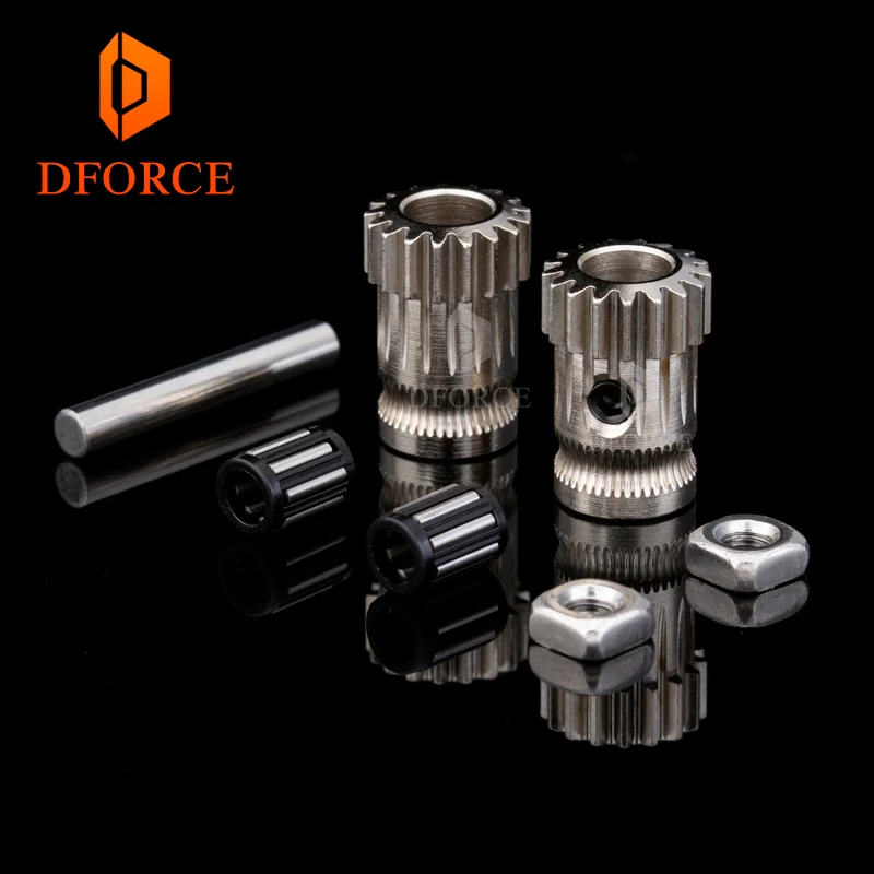 DFORCE Drivegear kit двойной привод передач экструдер комплект мини Bowden клонированный Btech