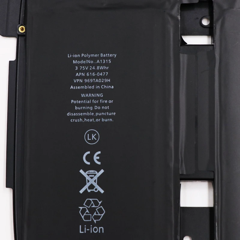 JRZ 5400 мАч для IPad 1 1-й Аккумулятор ноутбука iPad A1315 A1219 A1337 сменные батареи