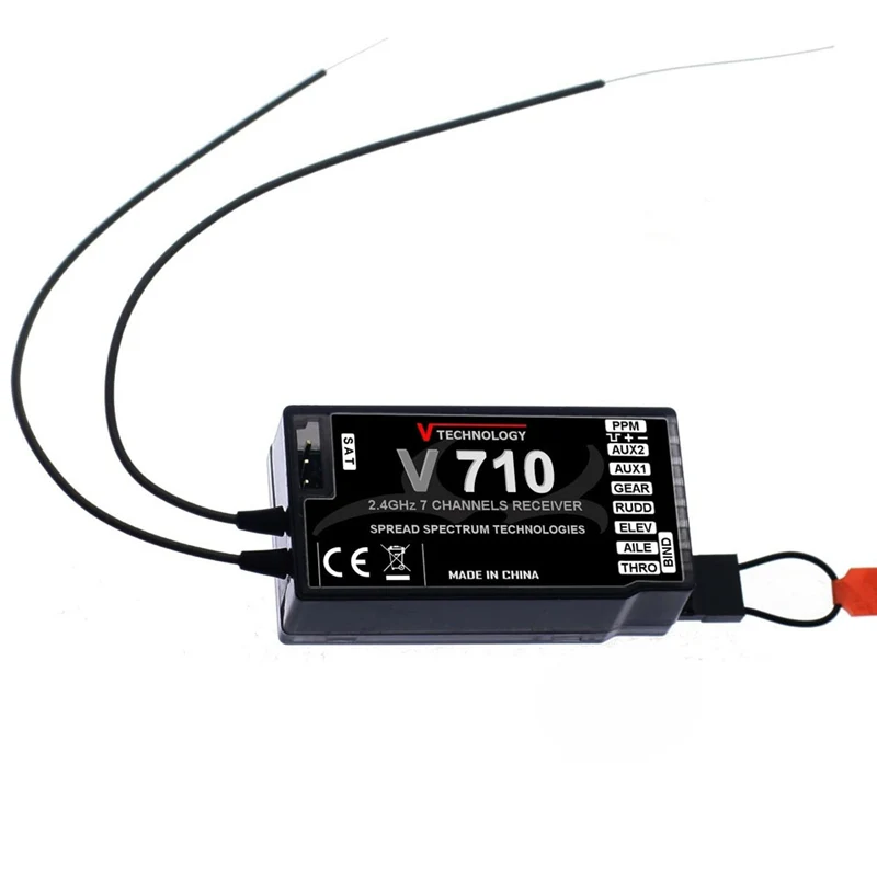 V710 2 4G 7CH приемник для speedtrum G152 RC Дрон FPV гоночный мульти ротор запасные части DIY