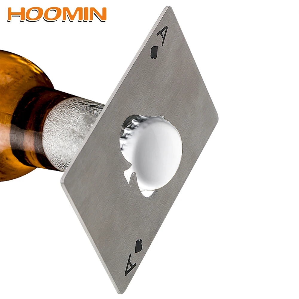 HOOMIN крышка для бутылки с газированной содой игральные карты покера пики размер