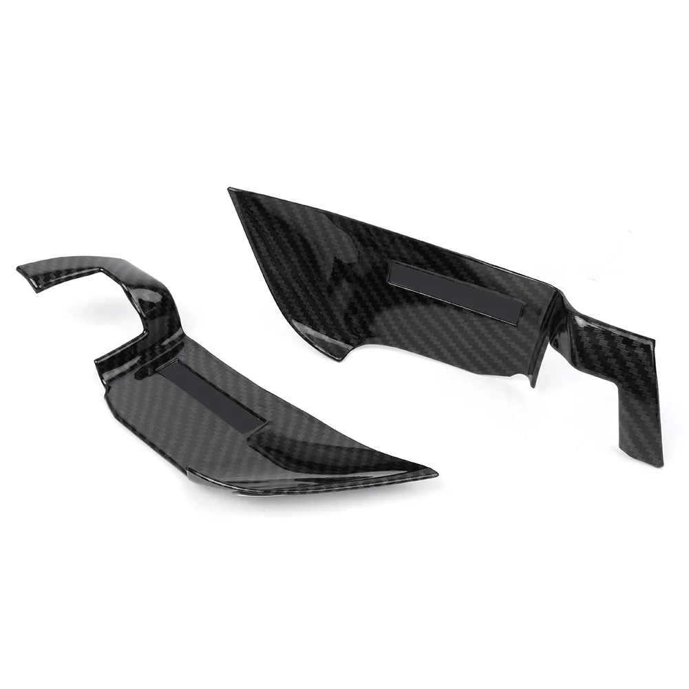

Carbon Fiber Color Style Car Styling ABS Plastic Interior Inner Door Handle Bowl Cover For Honda Accord 2018