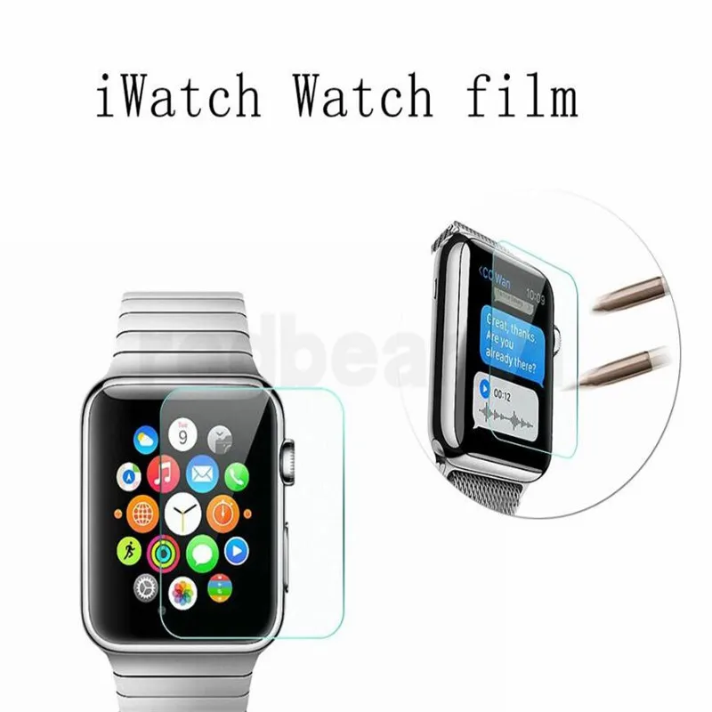 Пленка для apple watch из закаленного стекла 9 H защитная пленка премиум класса умные спортивные часы защита