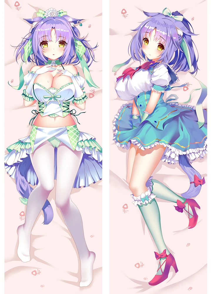 Японская игра Аниме персонажи NEKOPARA сексуальные девушки Корица отаку дакимакура