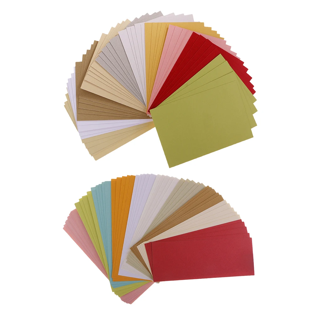 100 листов металлическая бумага Мерцающая s Двусторонняя перламутровая карта в