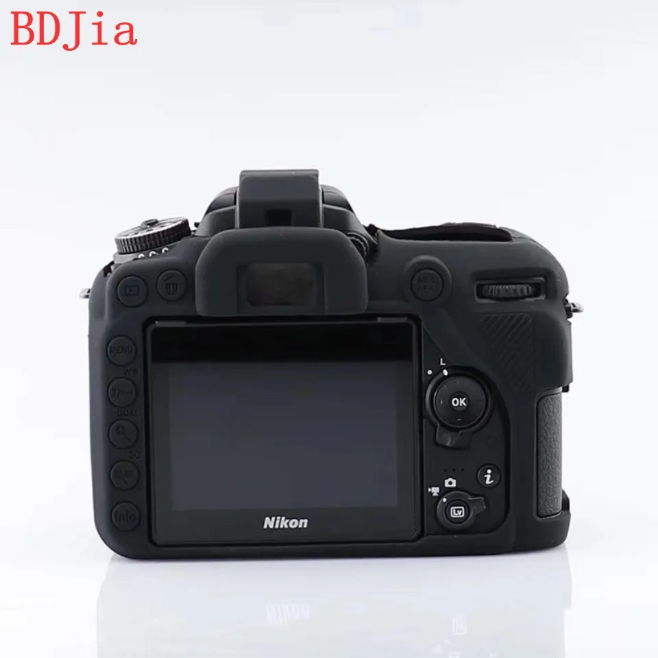 Высококачественный силиконовый чехол для камеры Nikon D7500 Dsrl в 4 вида цветов