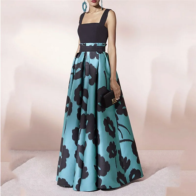 Женские длинные платья в стиле пэчворк вечерние винтажные Бохо с разрезом платье