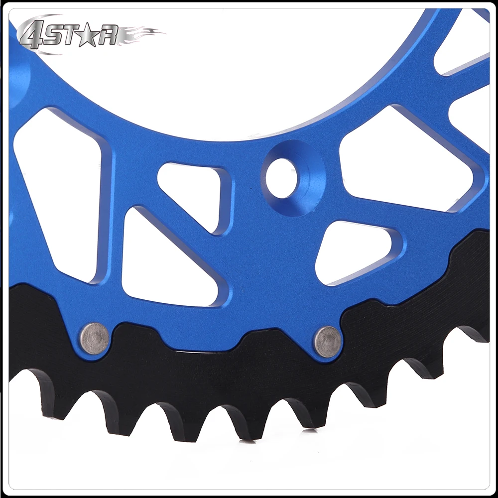 Мотоциклетные 44 46 т 48 49 50 ЧПУ сзади Звездочка для YAMAHA YZ YZF WR WRF 125 250 400 426 450 TTR230